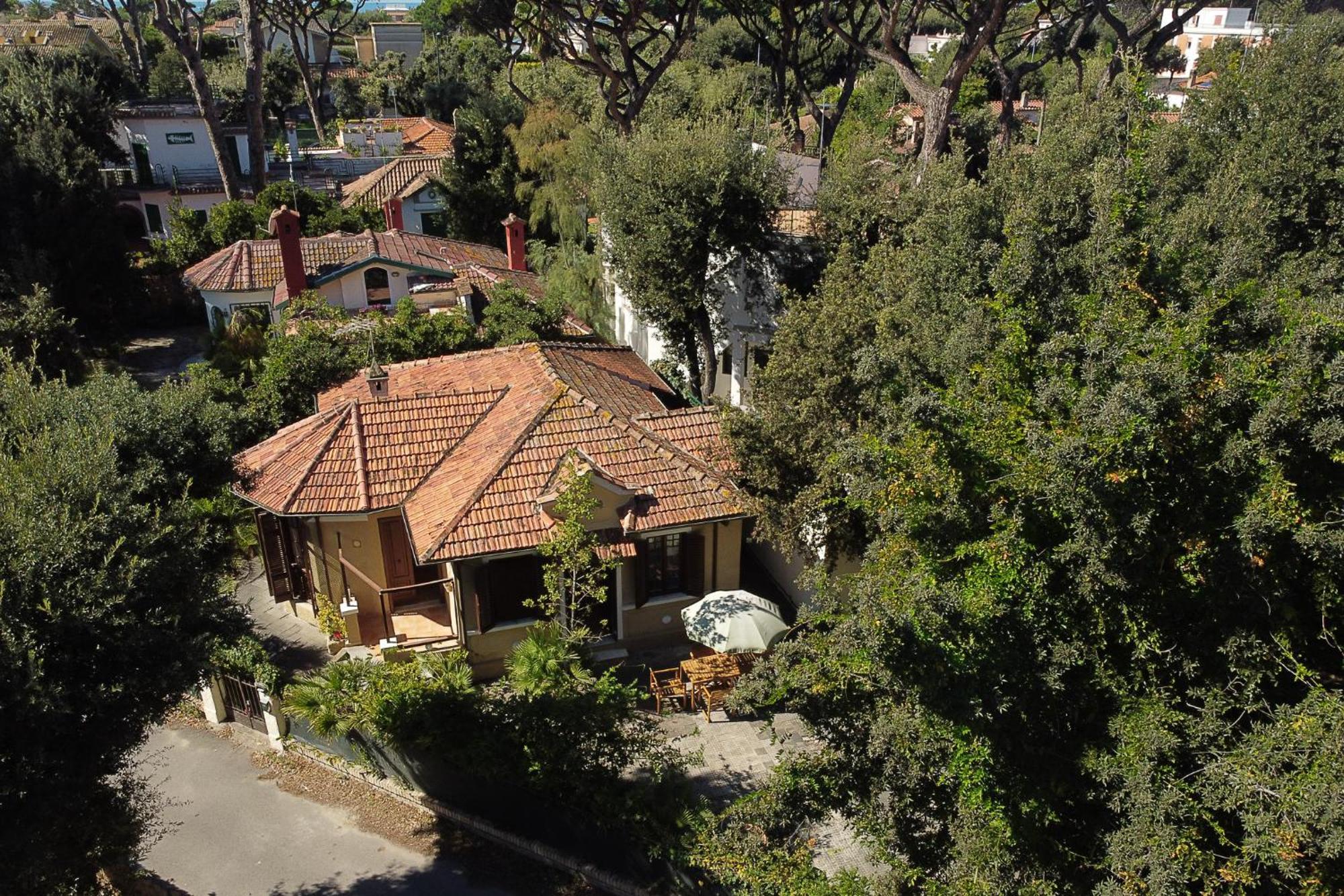 Exclusive Charming Villa - Free Parking 400 Mq Garden - Rome Airport - Roseto Villa Dream Fregenae Exteriér fotografie